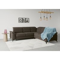 sit&more Ecksofa "Sinatra L-Form" optinal mit Kopfteilverstellung und Armteilfunktion, Metallfüße sit&more Ecksofa "Sinatra L-Form" optinal mit Kopfteilverstellung und Armteilfunktion, Metallfüße von Sit & More