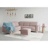 sit&more Ecksofa "Sinatra L-Form", optional mit Kopfteilverstellung und Armteilfunktion sit&more Ecksofa "Sinatra L-Form", optional mit Kopfteilverstellung und Armteilfunktion von Sit & More