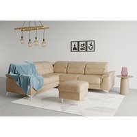 sit&more Ecksofa "Sinatra L-Form", optional mit Kopfteilverstellung und Armteilfunktion von Sit & More