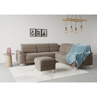 sit&more Ecksofa "Sinatra L-Form", optional mit Kopfteilverstellung und Armteilfunktion sit&more Ecksofa "Sinatra L-Form", optional mit Kopfteilverstellung und Armteilfunktion von Sit & More