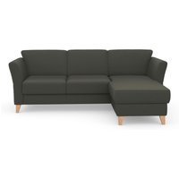 sit&more Ecksofa "Visby L-Form" Wahlweise mit Bettfunktion und Bettkasten, frei im Raum stellbar von Sit & More