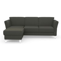 sit&more Ecksofa "Visby L-Form" wahlweise mit Bettfunktion und Bettkasten, frei im Raum stellbar von Sit & More