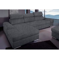 sit&more Ecksofa Broadway, mit verstellbaren Kopfteilen, wahlweise mit Bettfunktion von Sit&More