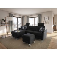 sit&more Ecksofa "Palmera L-Form, B: 244 cm" optional Bettfunktion & Bettkasten, Federkern von Sit & More