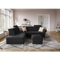 sit&more Ecksofa "Vincenzo L-Form" inklusive Kopfteilverstellung, wahlweise mit Bettfunktion, Bettkasten sit&more Ecksofa "Vincenzo L-Form" inklusive Kopfteilverstellung, wahlweise mit Bettfunktion, Bettkasten von Sit & More