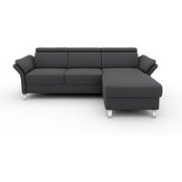 sit&more Ecksofa "Vincenzo L-Form" inklusive Kopfteilverstellung, wahlweise mit Bettfunktion, Bettkasten von Sit & More