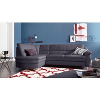 sit&more Ecksofa "Cardoso L-Form" mit Federkern, wahlweise mit Bettfunktion und Schubkasten von Sit & More