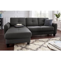 sit&more Ecksofa "Varese L-Form" mit Federkern, wahlweise mit Bettfunktion und Stauraum sit&more Ecksofa "Varese L-Form" mit Federkern, wahlweise mit Bettfunktion und Stauraum von Sit & More