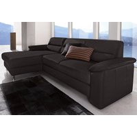 sit&more Ecksofa "Ascara L-Form" inklusive Boxspring/Federkern-Polsterung, wahlweise mit Bettfunktion sit&more Ecksofa "Ascara L-Form" inklusive Boxspring/Federkern-Polsterung, wahlweise mit Bettfunktion von Sit & More