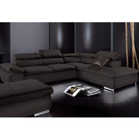 sit&more Ecksofa Alcudia L-Form, wahlweise mit Bettfunktion, inklusive Arm- und Kopfteilverstellung von Sit&More