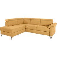 sit&more Ecksofa, inklusive Kopfteilverstellung, wahlweise mit Bettfunktion und Bettkasten von Sit&More