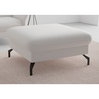 sit&more Hocker "Fashion", inklusive Federkern, mit hochwertigen, schwarzen Metallfüßen von Sit & More