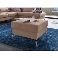 sit&more Hocker "Percy" Fußhöhe 15cm, wahlweise mit unterschiedlichen Fußfarben von Sit & More