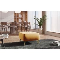 sit&more Polsterhocker "Orient 1", goldfarbene Metallfüße von Sit & More