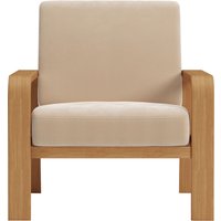 sit&more Sessel "Kolding", Armlehnen aus eichefarbigem Buchenholz, verschiedene Bezüge und Farben von Sit & More