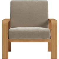 sit&more Sessel "Kolding", Armlehnen aus eichefarbigem Buchenholz, verschiedene Bezüge und Farben von Sit & More