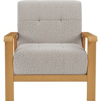 sit&more Sessel "Billund", Armlehnen aus eichefarbigem Buchenholz, verschiedene Bezüge und Farben von Sit & More