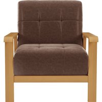 sit&more Sessel "Billund", Armlehnen aus eichefarbigem Buchenholz, verschiedene Bezüge und Farben von Sit & More