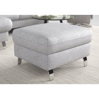 sit&more Stauraumhocker "Grenoble" mit Stauraum und satinierten Füßen von Sit & More