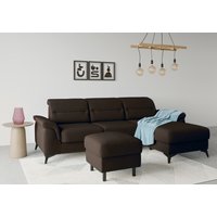 sit&more Stauraumhocker "Sinatra", Sitzfläche ist abnehmbar, mattschwarze Metallfüße von Sit & More