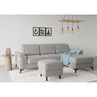 sit&more Stauraumhocker "Sinatra", Sitzfläche ist abnehmbar, mattschwarze Metallfüße von Sit & More