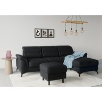 sit&more Stauraumhocker "Sinatra", Sitzfläche ist abnehmbar, mattschwarze Metallfüße von Sit & More