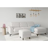 sit&more Stauraumhocker "Sinatra", Sitzfläche ist abnehmbar, mattschwarze Metallfüße von Sit & More