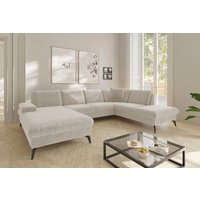 sit&more Wohnlandschaft "Morris Jubi U-Form, B: 300 cm" mit Armteilfunktion & 1 Zierkissen, optional Bettfunktion von Sit & More