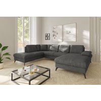 sit&more Wohnlandschaft "Morris Jubi U-Form, B: 300 cm" mit Armteilfunktion & 1 Zierkissen, optional Bettfunktion sit&more Wohnlandschaft "Morris Jubi U-Form, B: 300 cm" mit Armteilfunktion & 1 Zierkissen, optional Bettfunktion von Sit & More