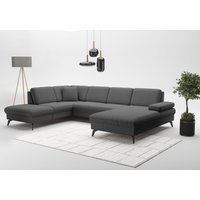 sit&more Wohnlandschaft "Morris Jubi U-Form, B: 300 cm" mit Armteilfunktion & 1 Zierkissen, optional Bettfunktion sit&more Wohnlandschaft "Morris Jubi U-Form, B: 300 cm" mit Armteilfunktion & 1 Zierkissen, optional Bettfunktion von Sit & More