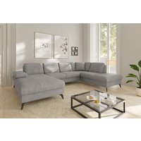 sit&more Wohnlandschaft "Morris Jubi U-Form, B: 300 cm" mit Armteilfunktion & 1 Zierkissen, optional Bettfunktion sit&more Wohnlandschaft "Morris Jubi U-Form, B: 300 cm" mit Armteilfunktion & 1 Zierkissen, optional Bettfunktion von Sit & More