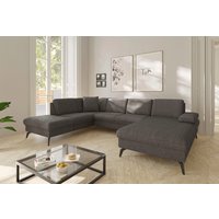 sit&more Wohnlandschaft "Morris Jubi U-Form, B: 300 cm" mit Armteilfunktion & 1 Zierkissen, optional Bettfunktion sit&more Wohnlandschaft "Morris Jubi U-Form, B: 300 cm" mit Armteilfunktion & 1 Zierkissen, optional Bettfunktion von Sit & More