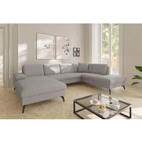 sit&more Wohnlandschaft "Morris Jubi U-Form, B: 300 cm" mit Armteilfunktion & 1 Zierkissen, optional Bettfunktion sit&more Wohnlandschaft "Morris Jubi U-Form, B: 300 cm" mit Armteilfunktion & 1 Zierkissen, optional Bettfunktion von Sit & More