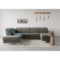 sit&more Wohnlandschaft "Sinatra U-Form", optional mit Kopfteilverstellung und Armteilfunktion etc. von Sit & More