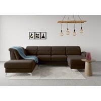 sit&more Wohnlandschaft "Sinatra U-Form", optional mit Kopfteilverstellung und Armteilfunktion etc. von Sit & More