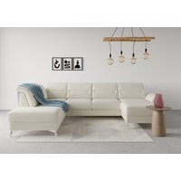 sit&more Wohnlandschaft "Sinatra U-Form", optional mit Kopfteilverstellung und Armteilfunktion etc. von Sit & More