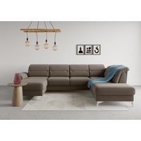 sit&more Wohnlandschaft "Sinatra U-Form", optional mit Kopfteilverstellung und Armteilfunktion etc. von Sit & More