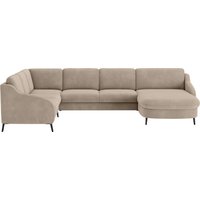 sit&more Wohnlandschaft "Soul U-Form", wahlweise mit Bettfunktion und Bettkasten oder Schubkasten von Sit & More