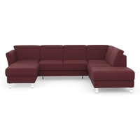sit&more Wohnlandschaft "Visby U-Form", Wahlweise mit Bettfunktion und Stauraum, frei im Raum stellbar von Sit & More