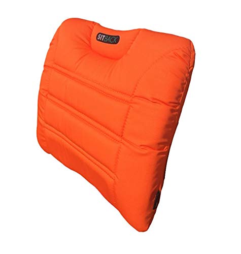 Sitback Air Universal Rückenstützkissen Sitzkissen Rückenkissen (Neon Orange) von Sitback