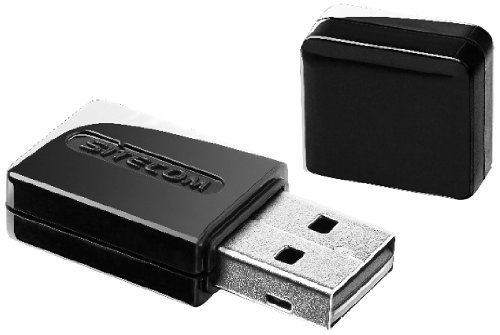 SITECOM WLA-3100 AC600 Wi-Fi Dual-Band USB Adapter schwarz von Sitecom