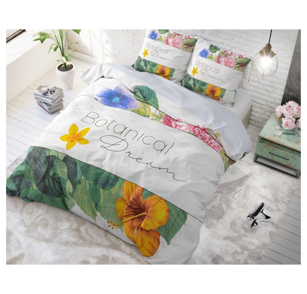 Sitheim-Europe Bettwäsche SUMMER BOTANICAL DREAM MULTI- Bettbezug +Kissenbezüge, Baumwolle, 3 teilig, Weich, geschmeidig und wärmeregulierend Sitheim-Europe Bettwäsche SUMMER BOTANICAL DREAM MULTI- Bettbezug +Kissenbezüge, Baumwolle, 3 teilig, Weich, geschmeidig und wärmeregulierend von Sitheim-Europe