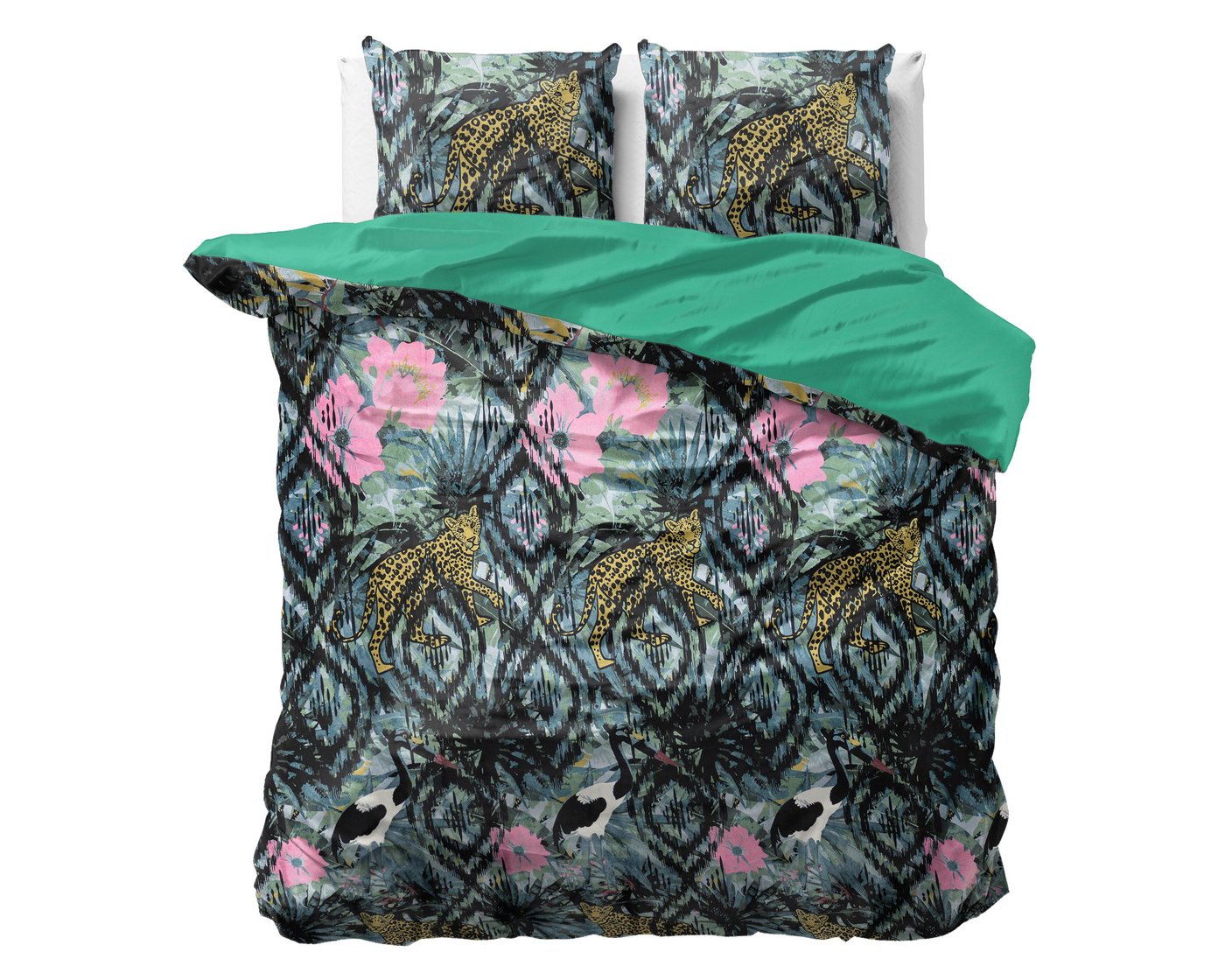 Sitheim-Europe Bettwäsche Sleeptime Botanical forest Bettwäsche-Set Bettbezug & Kissenbezüge, Samt, 3 teilig, Knitter- und bügelfrei Sitheim-Europe Bettwäsche Sleeptime Botanical forest Bettwäsche-Set Bettbezug & Kissenbezüge, Samt, 3 teilig, Knitter- und bügelfrei von Sitheim-Europe