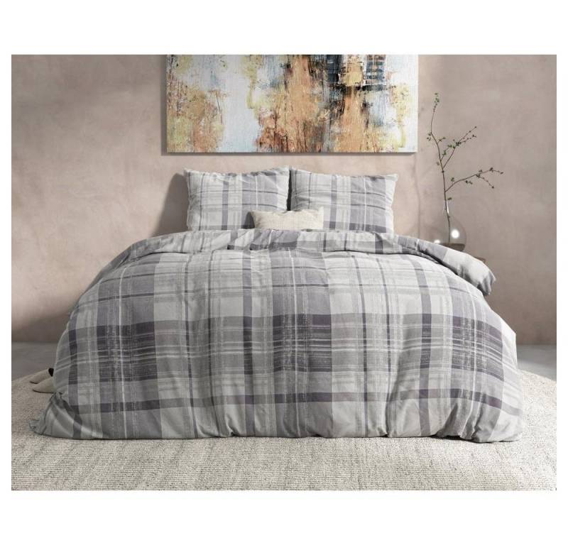 Sitheim-Europe Bettwäsche THEOTIS -Bettbezug & Kissenbezüge, Flanell, 3 teilig, Weich, geschmeidig und wärmeregulierend von Sitheim-Europe