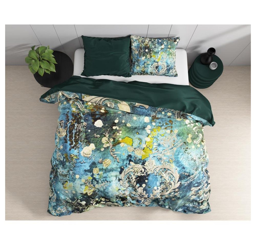 Sitheim-Europe Bettwäsche WILD OCEAN DROPS Bettbezug & Kissenbezüge, Baumwollsatin, 3 teilig, Weich, geschmeidig und wärmeregulierend Sitheim-Europe Bettwäsche WILD OCEAN DROPS Bettbezug & Kissenbezüge, Baumwollsatin, 3 teilig, Weich, geschmeidig und wärmeregulierend von Sitheim-Europe