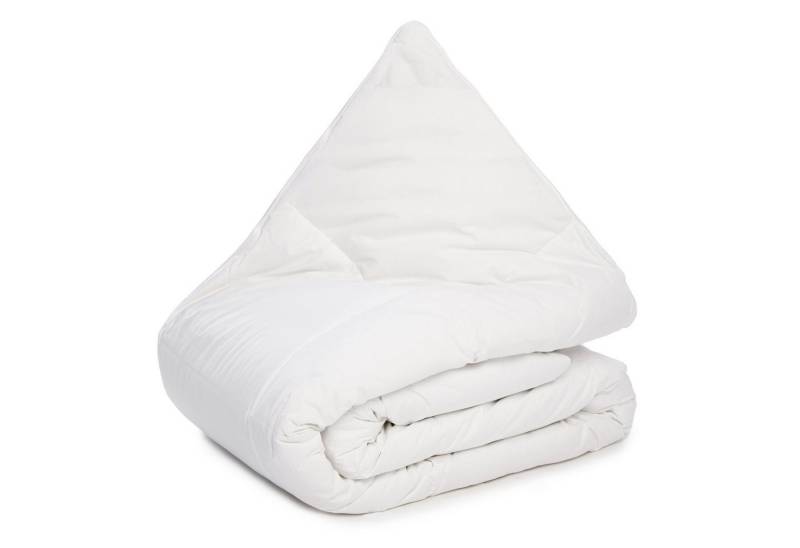 Sitheim-Europe Federbettdecke Luna Daunendecke 4 jahreszeiten Bettdecke, Füllung: 90 % Entenfedern / 10 % Entendaunen, Bezug: Mikrofaser, Angenehme Wärmedämmung Sitheim-Europe Federbettdecke Luna Daunendecke 4 jahreszeiten Bettdecke, Füllung: 90 % Entenfedern / 10 % Entendaunen, Bezug: Mikrofaser, Angenehme Wärmedämmung von Sitheim-Europe