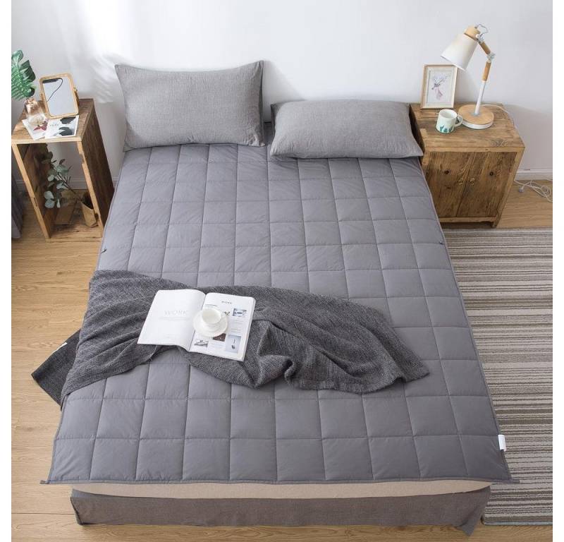 Sitheim-Europe Gewichtsdecke Swiss Nights – Gewichtsdecke – Anthrazit, Füllung: Polyester, Entspannung und Ruhe für Körper und Nervensystem von Sitheim-Europe