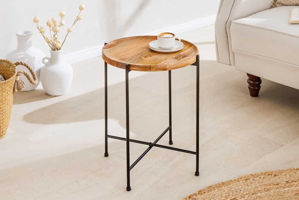 Sitheim-Europe Beistelltisch TRAYFUL Runder Beistelltisch 50cm (1-St) von Sitheim-Europe