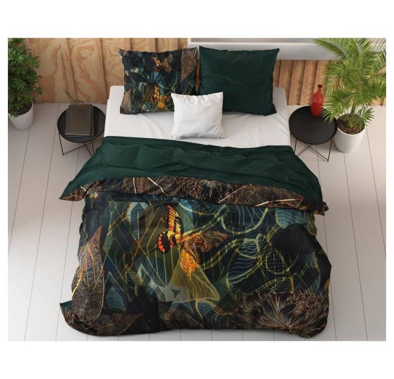 Sitheim-Europe Bettwäsche BOTANICAL DREAMS DARK RISES BLACK -Bettbezug & Kissenbezüge, Mako Satin, 3 teilig, Weich, geschmeidig und wärmeregulierend Sitheim-Europe Bettwäsche BOTANICAL DREAMS DARK RISES BLACK -Bettbezug & Kissenbezüge, Mako Satin, 3 teilig, Weich, geschmeidig und wärmeregulierend von Sitheim-Europe