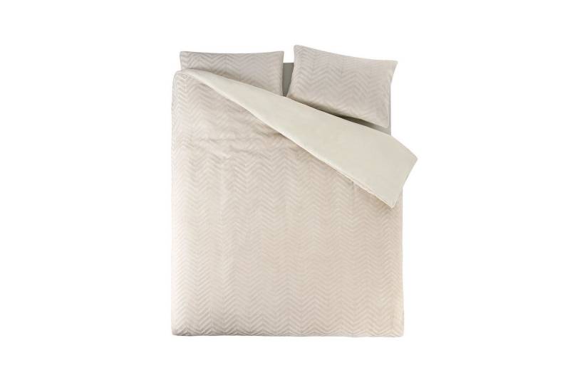 Sitheim-Europe Bettwäsche Bettwäsche Chevron Teddy Bettbezug mit Kissenbezug, 2 teilig von Sitheim-Europe